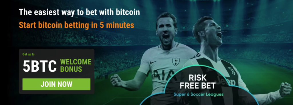 Cloudbet Bonus 5 BTC Bitcoin Wetten
