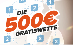 wetten.com 500 euro gratiswette