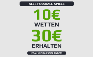 NetBet 30€ Gratiswette