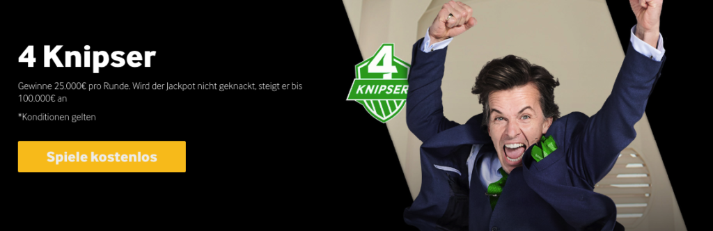 jede woche bis zu 100.000€ mit betway 4 knipser gewinnen
