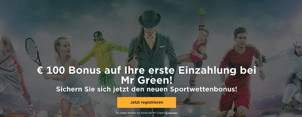mr green bonus für neukunden