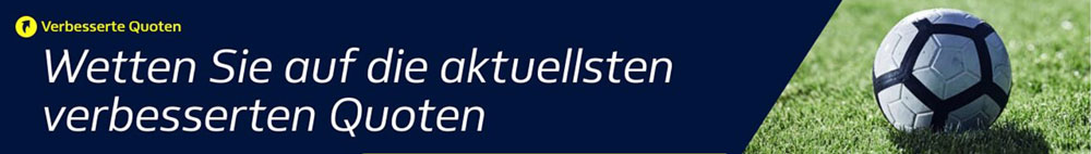 William Hill Verbesserte Quoten