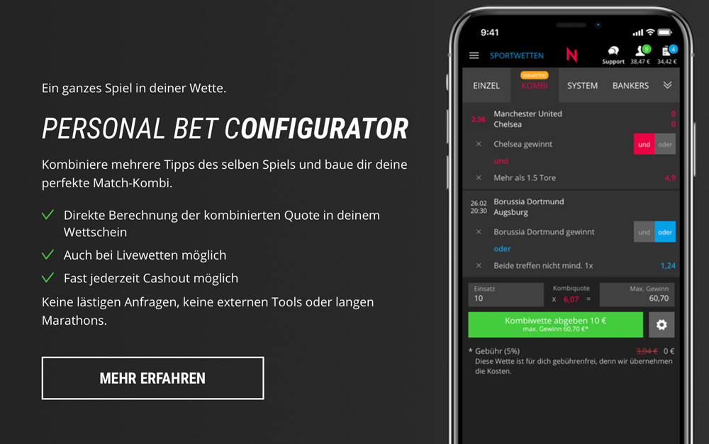 Neo.bet Bet Configurator