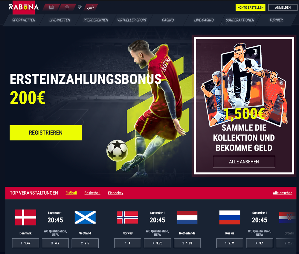 Rabona Website