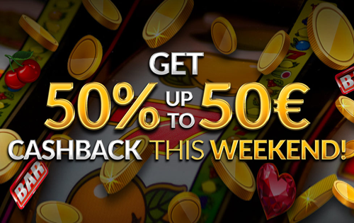 1Bet: 20% bis zu 500 € Cashback jedes Wochenende