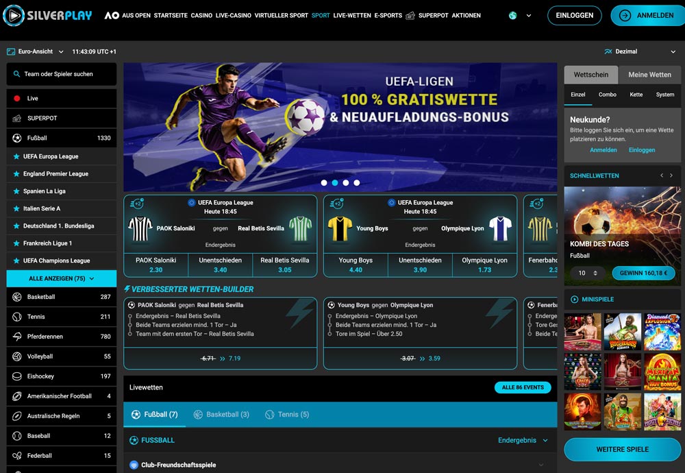 Silverplay Website