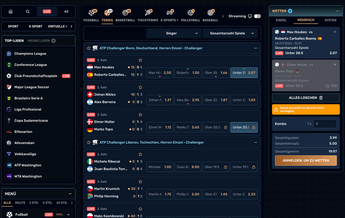 Golazzo Livewetten