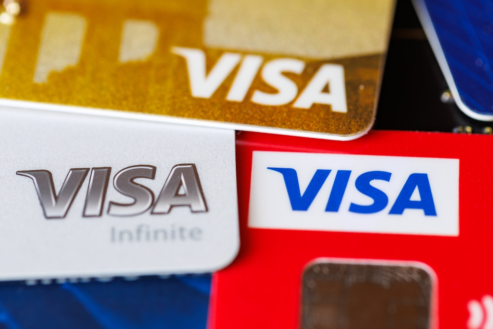 Einzahlung mit Visa