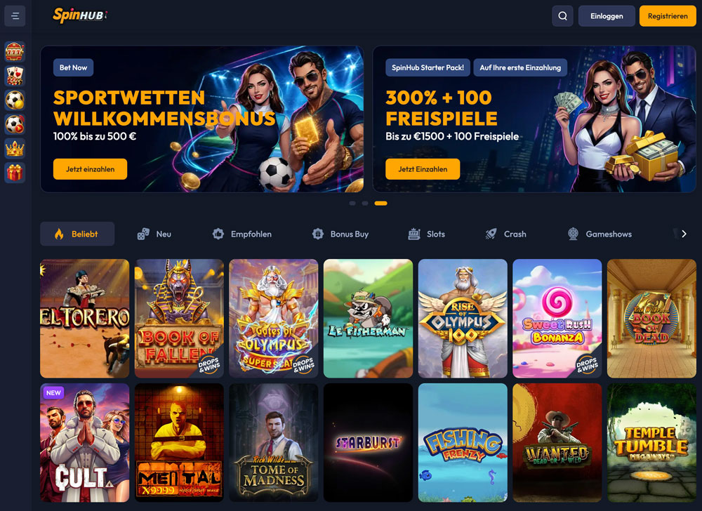 Spinhub Website